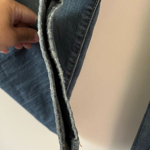 Eddie Bauer Curvy Slim Straight Womens Denim Jean sz 2 - Picture 5 of 13